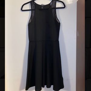 Black skater dress